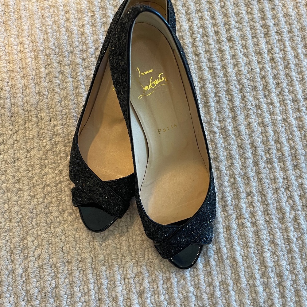 Christian Louboutin kitten heal shoes